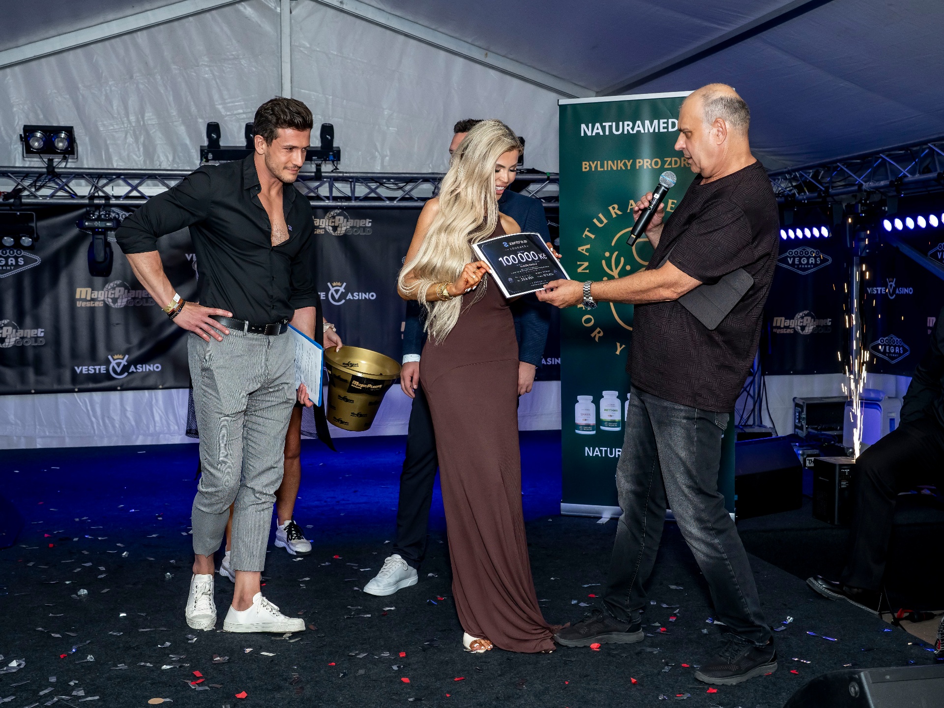 Předání voucheru Zantra.ai v hodnotě 100 000 Kč