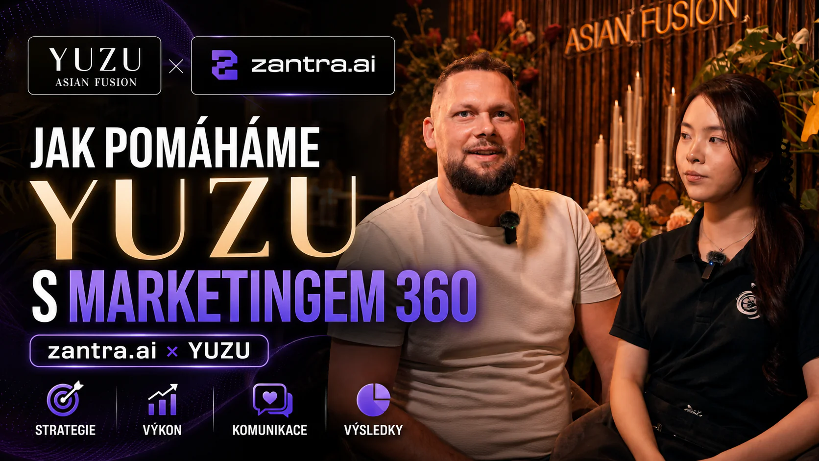 Thumbnail videa Zantra × YUZU o spolupráci Marketing 360